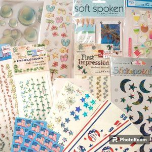 Miscellaneous stickers and Rub-ons